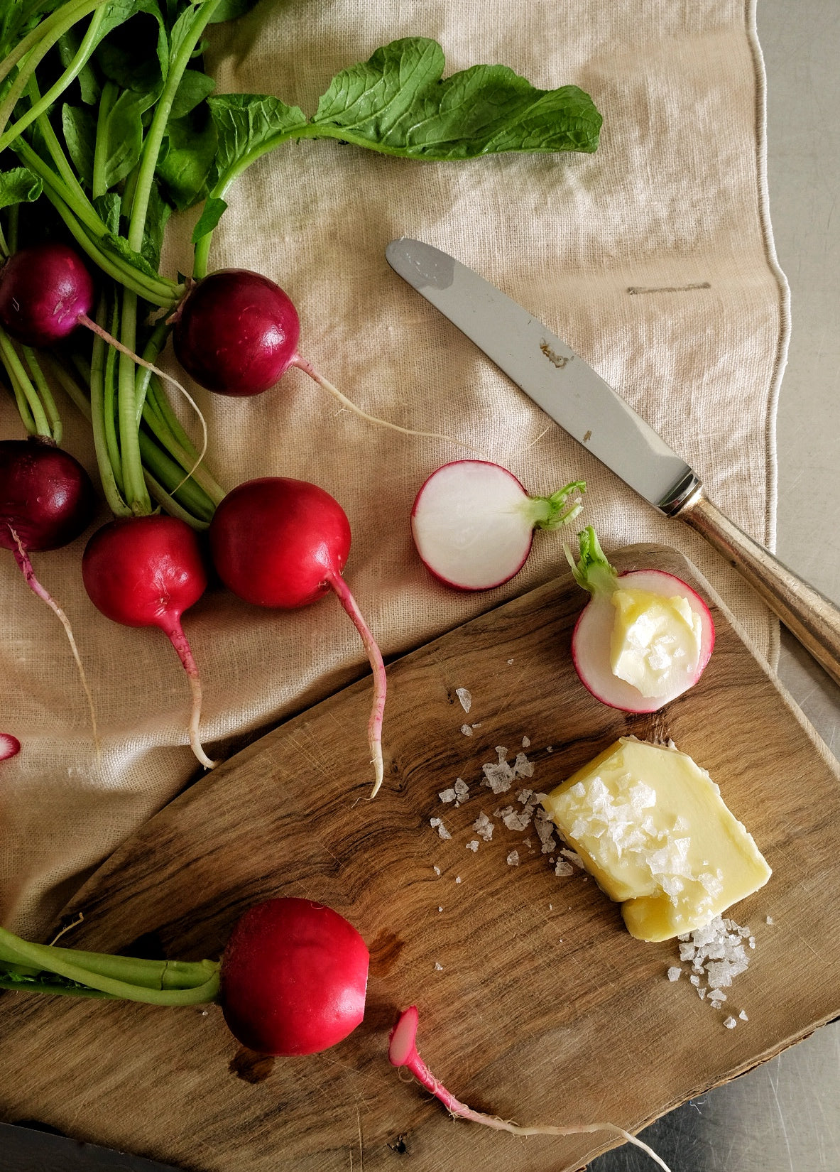 Market Radishes & French Butter
